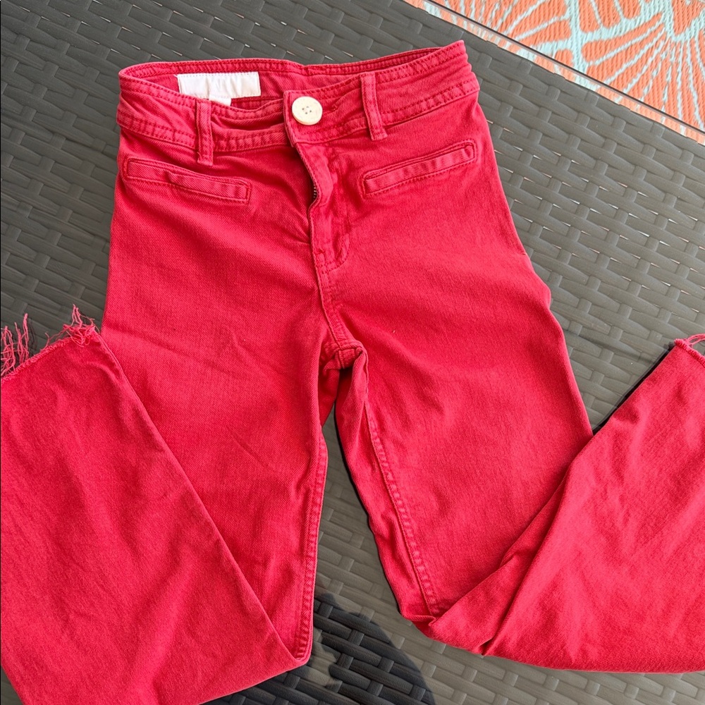 Zara Women’s Red Skinny Jeans